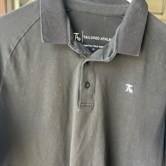 Classic Black Polo Shirt with Embroidered Detail - Picture 1 of 3